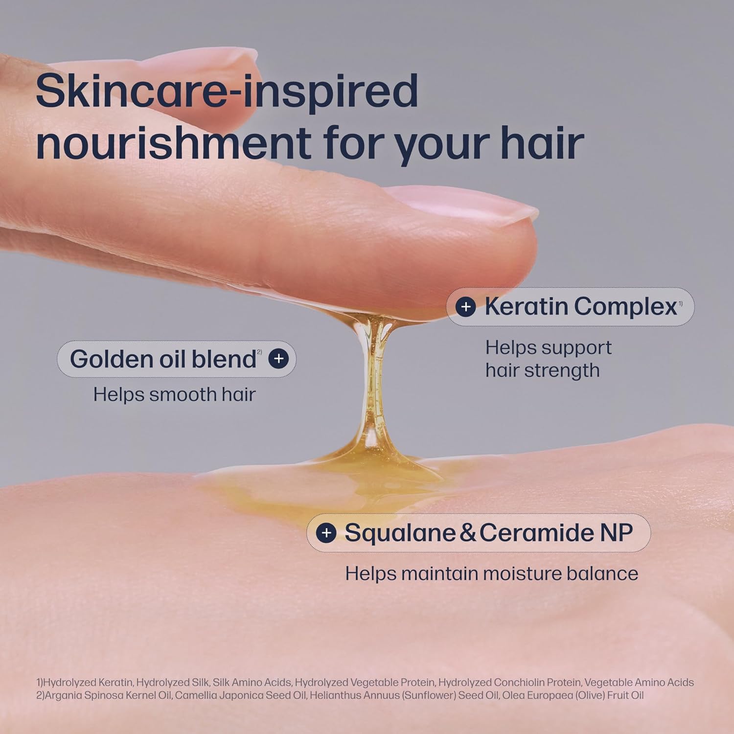 UNOVE Silk Hair Oil #Warm Petals 70ml - Image 3