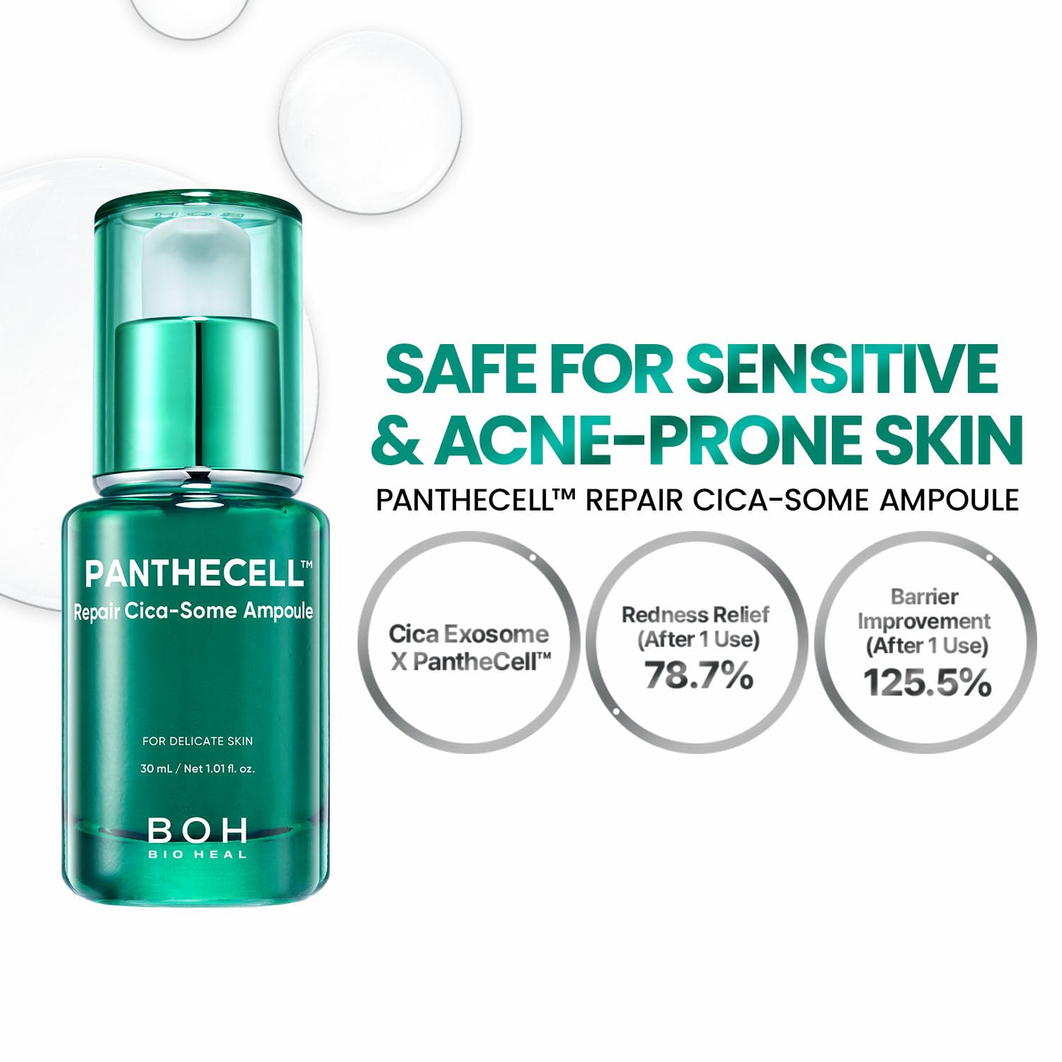 BIOHEAL Panthecell Repair Cica-Some Ampoule 30ml - Image 3