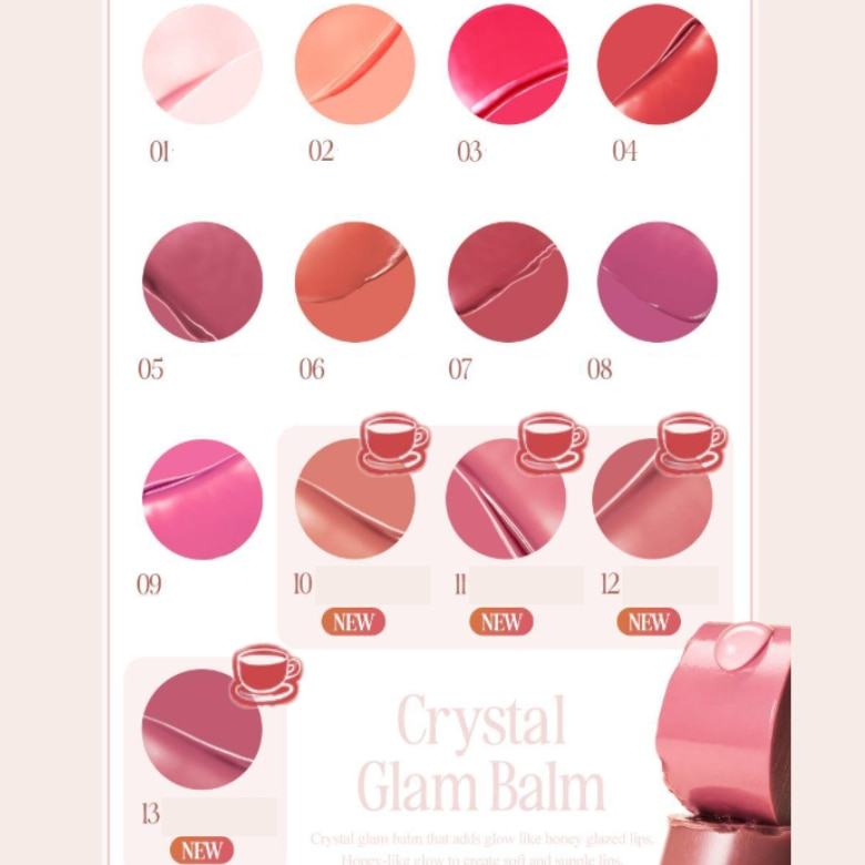 CLIO Crystal Glam Balm #11 Berry Brew - Image 3
