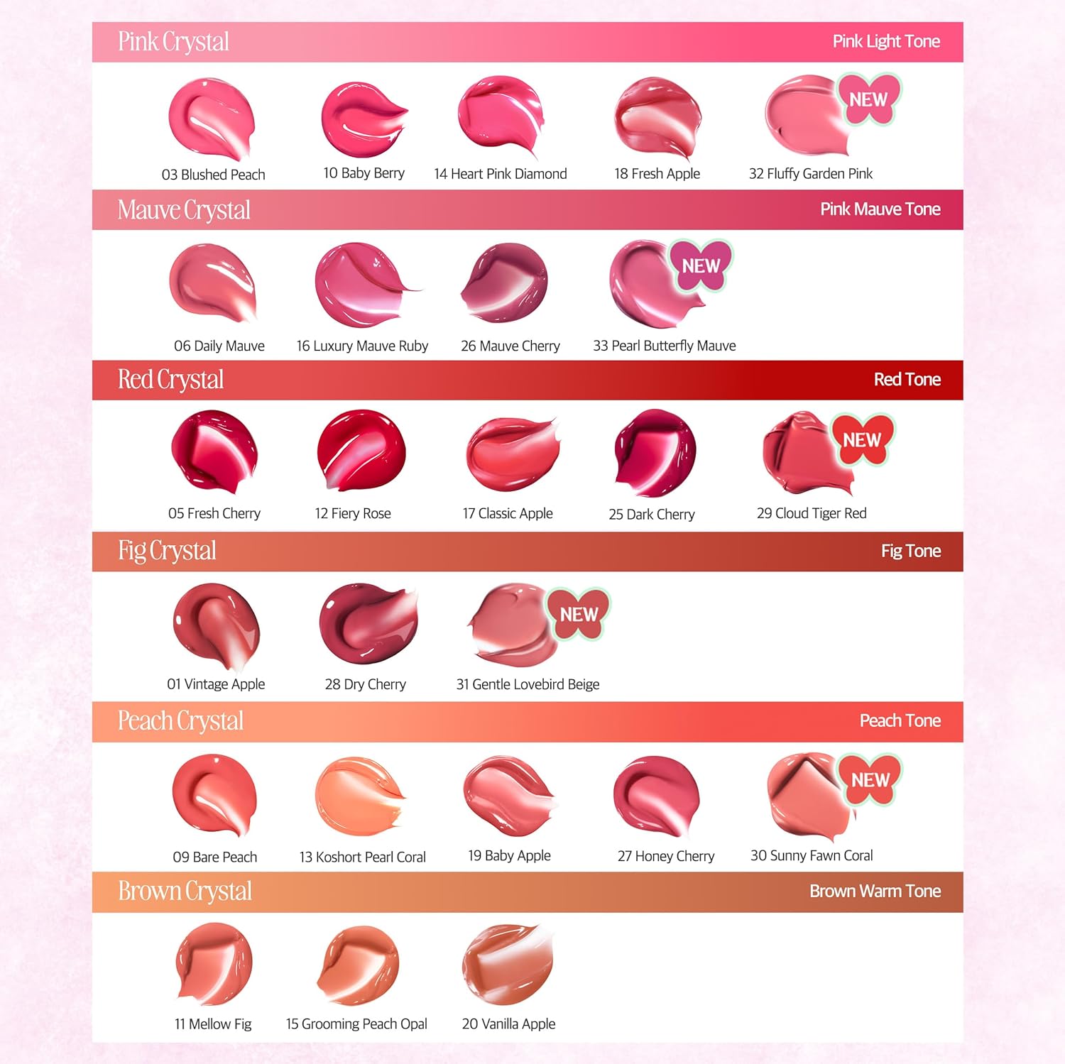 CLIO Crystal Glam Tint #25 Dark Cherry - Image 5