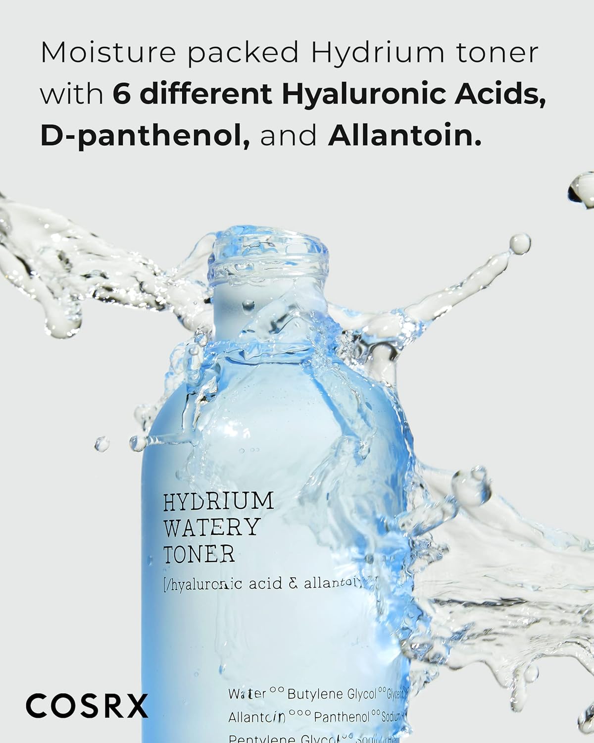 COSRX Hydrium Watery Toner 150ml - Image 2