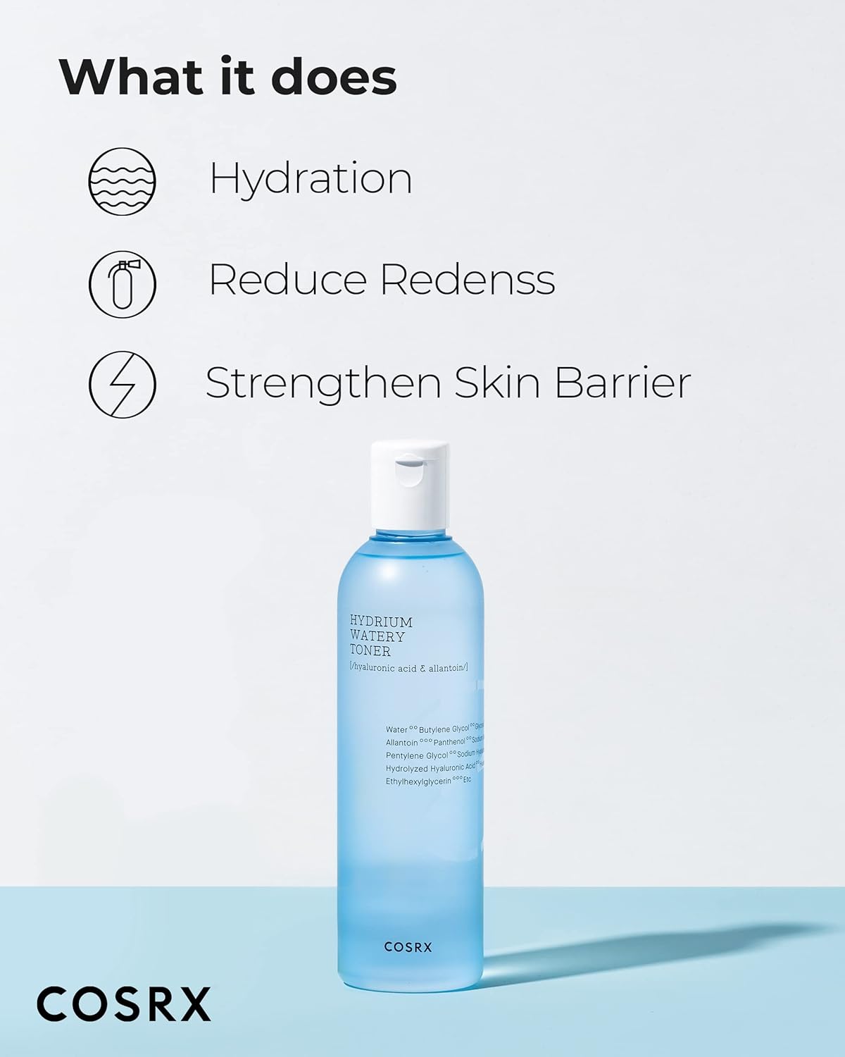 COSRX Hydrium Watery Toner 150ml - Image 3