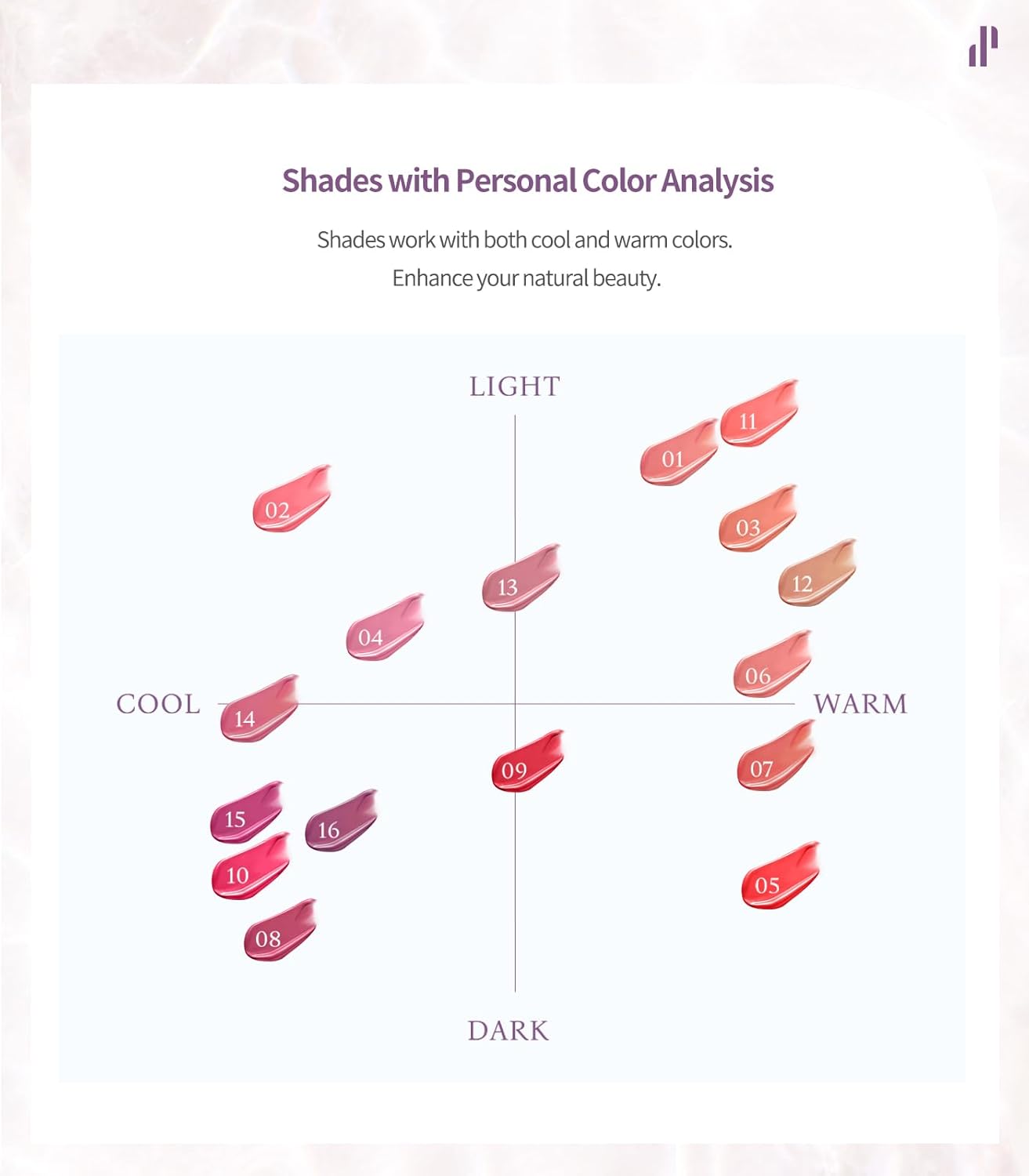 HEART PERCENT Dote On Mood Pure Glow Tint #13 Bare Lips - Image 5