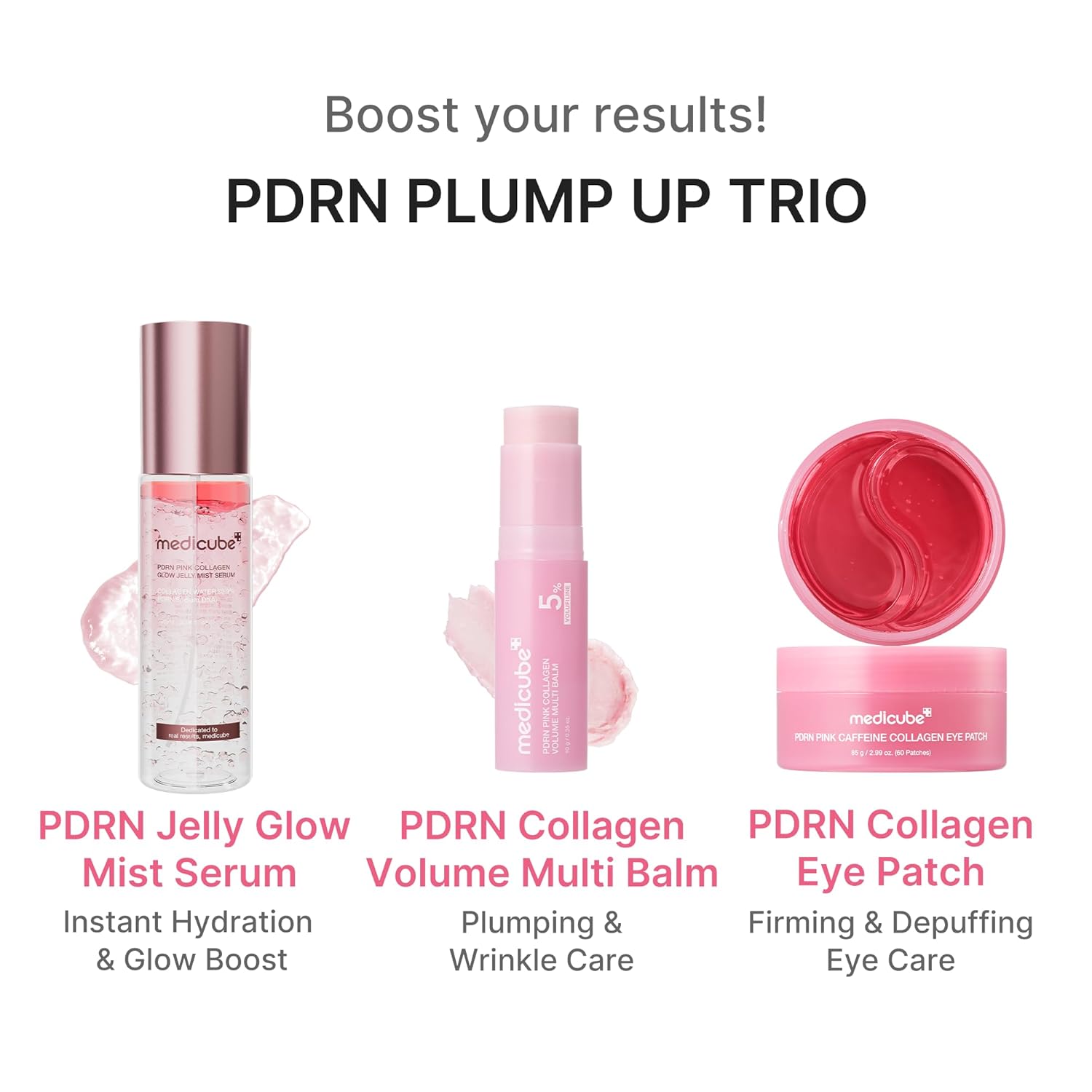 MEDICUBE PDRN Pink Collagen Volume Multi Balm 10g - Image 7