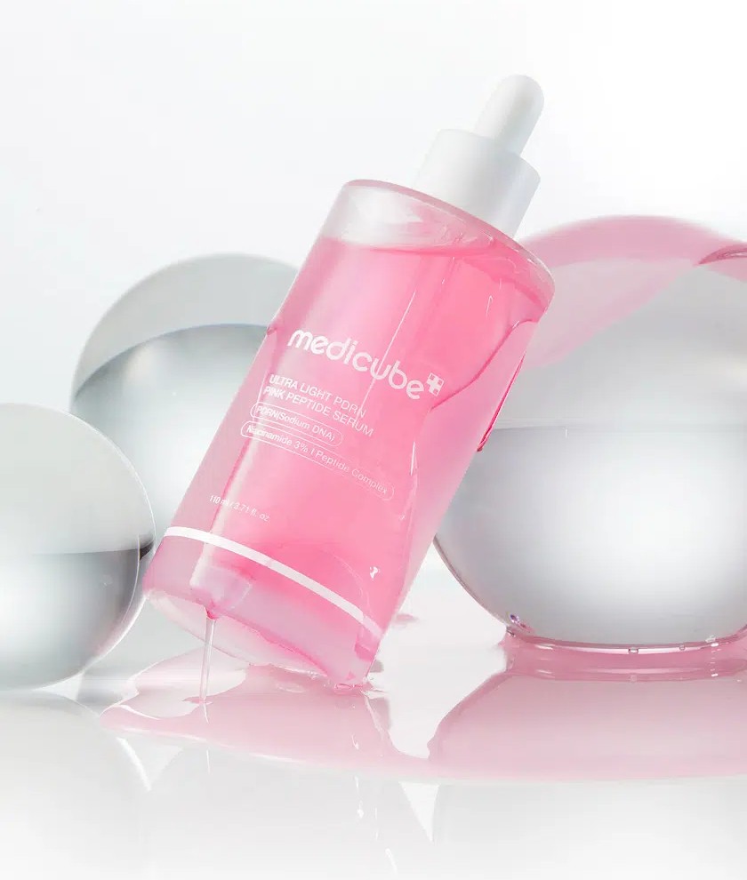 MEDICUBE Ultra Light PDRN Pink Peptide Serum 30ml - Image 4