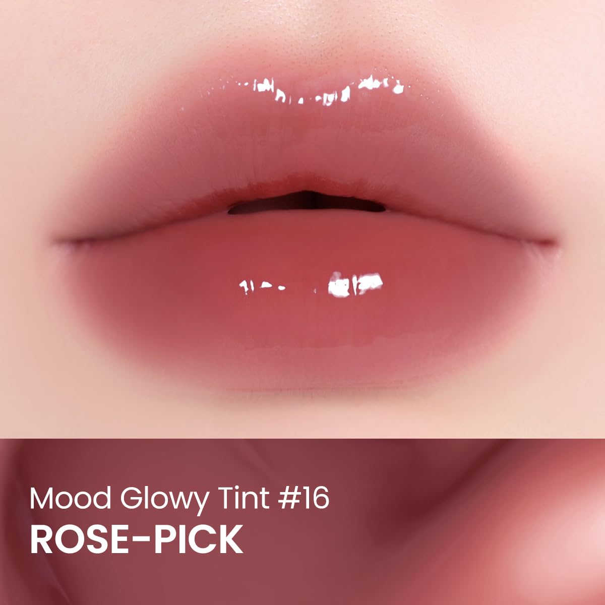 PERIPERA Mood Glowy Tint #16 Rose Pick - Image 2