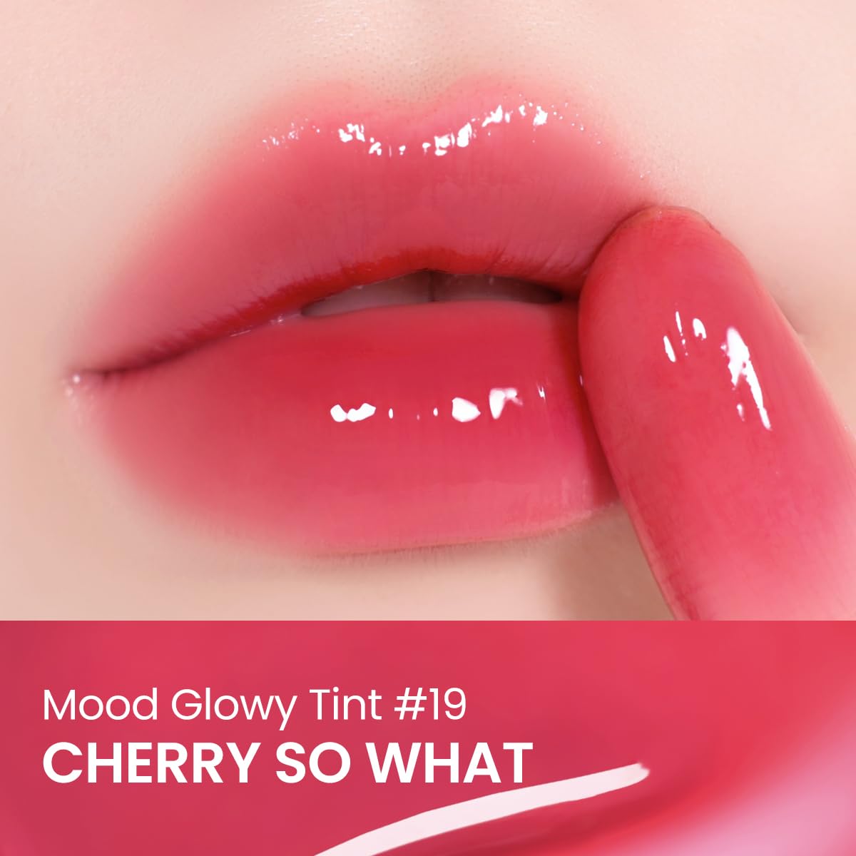 PERIPERA Mood Glowy Tint #19 Cherry So What - Image 2
