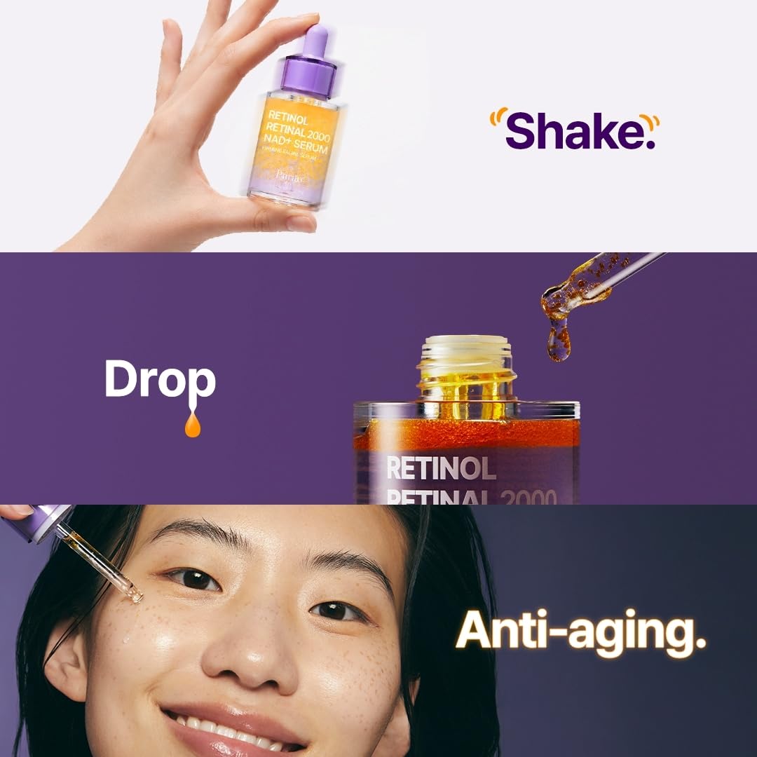 PURITO Retinol Retinal 2000 NAD+ Serum 30ml - Image 8