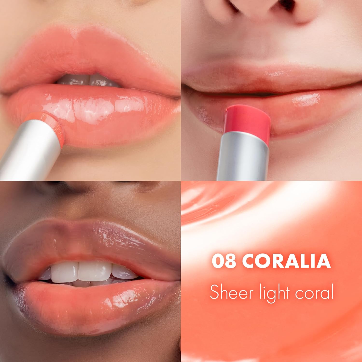 ROM&ND Glasting Melting Balm #08 Coralia - Image 2