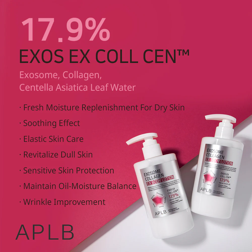 APLB Exosome Collagen Ex Body Lotion 300ml - Image 3