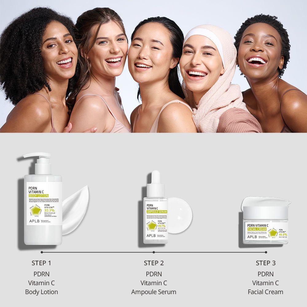 APLB PDRN Vitamin C Body Lotion 300ml - Image 4
