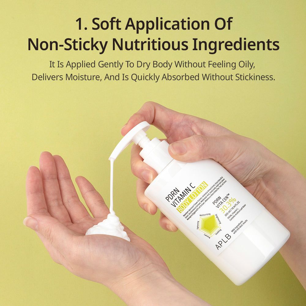 APLB PDRN Vitamin C Body Lotion 300ml - Image 8