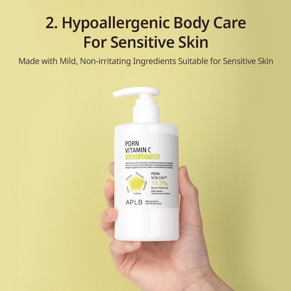 APLB PDRN Vitamin C Body Lotion 300ml - Image 9