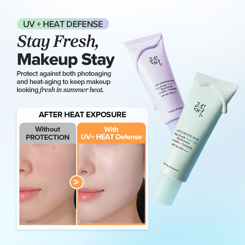 BEAUTY OF JOSEON Stay Fresh Tone-Up Sunscreen Green 50ml - Image 8