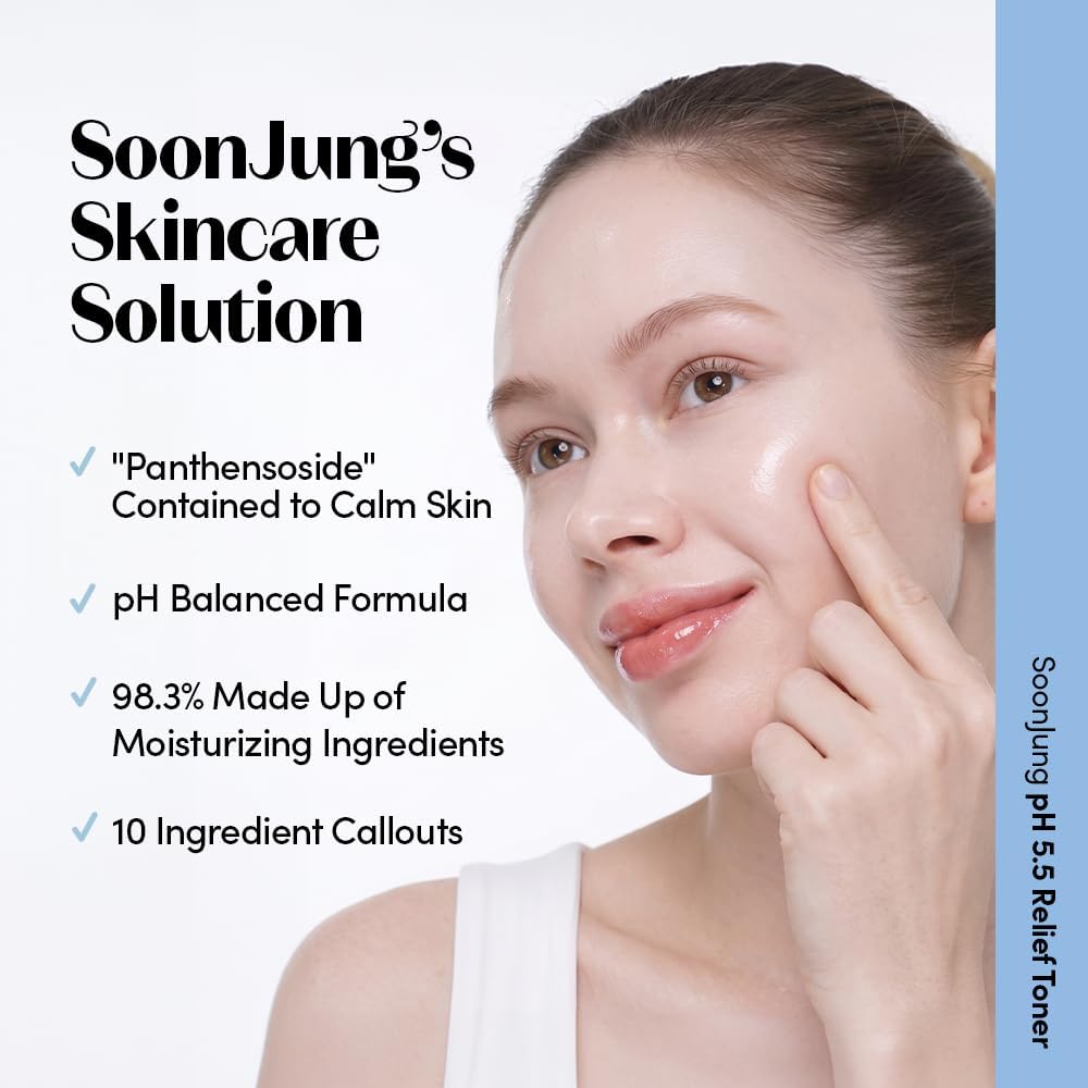 ETUDE Soon Jung PH5.5 Relief Toner 350ml - Image 3