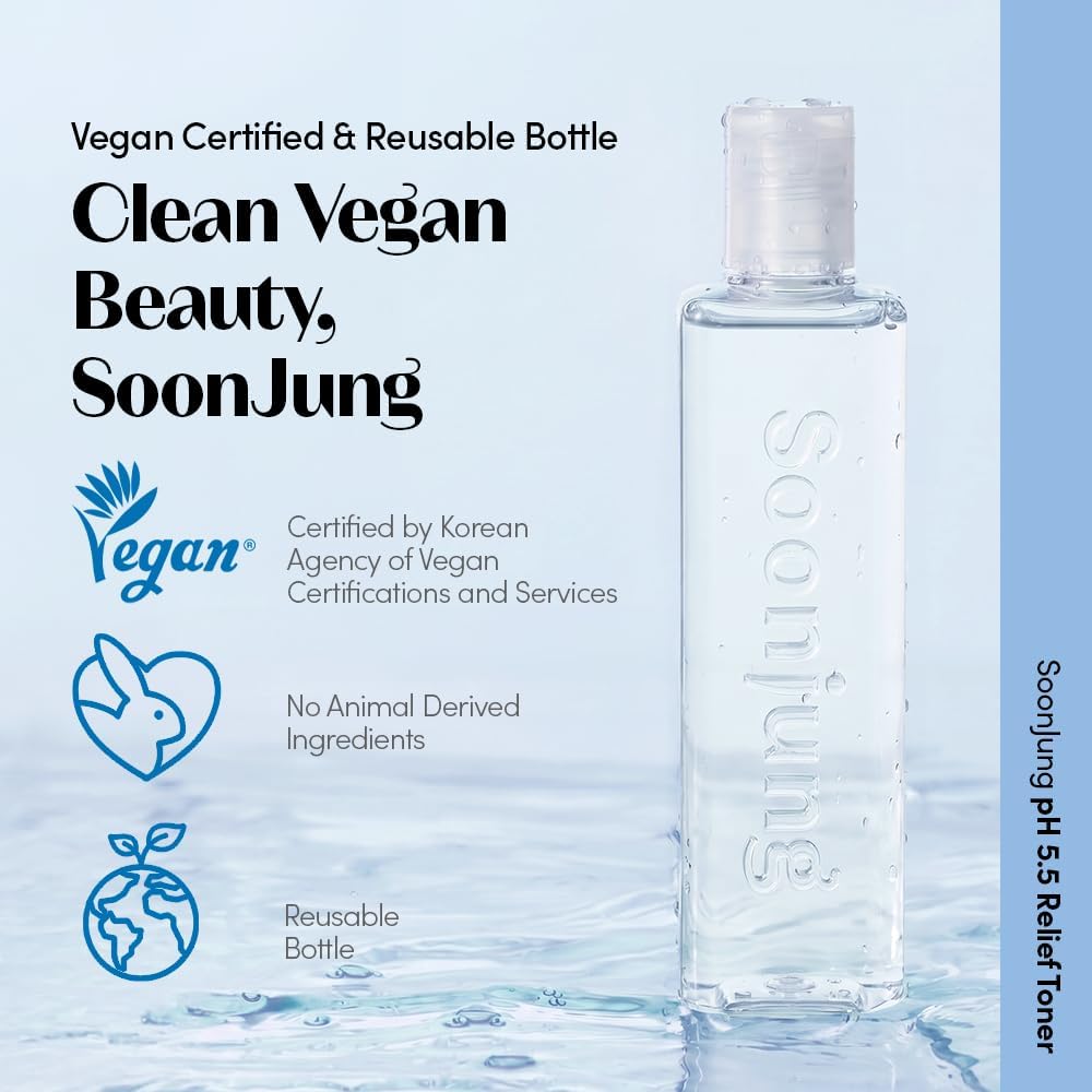 ETUDE Soon Jung PH5.5 Relief Toner 350ml - Image 5