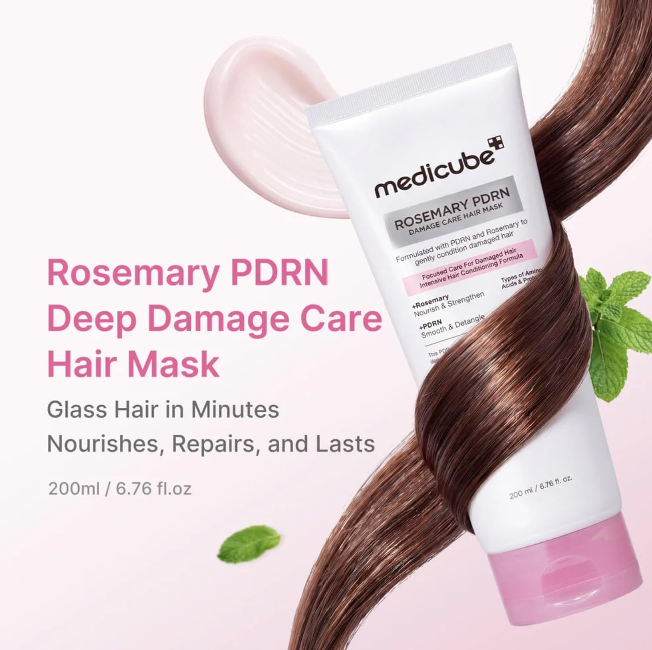 MEDICUBE Rosemary PDRN Damage Hair Mask 200ml - Image 2