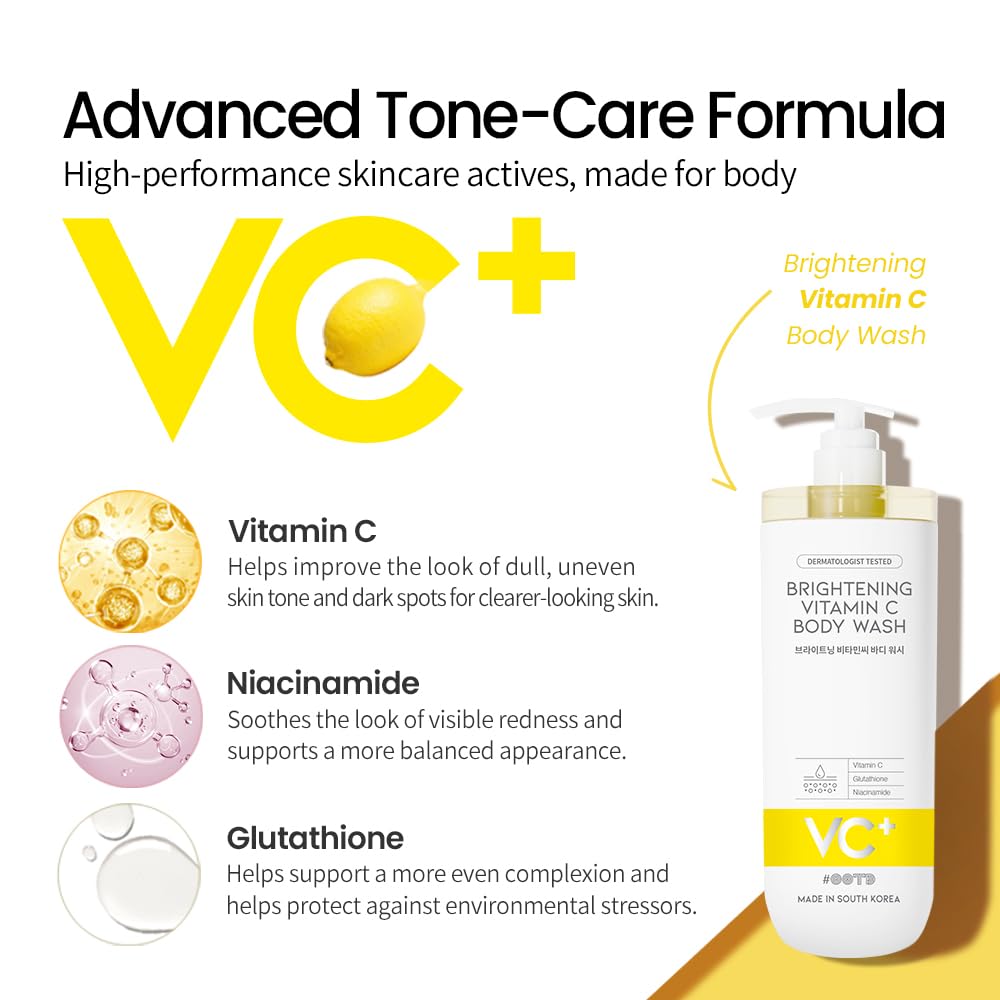 #OOTD Brightening Vitamin C Body Wash 750ml - Image 6