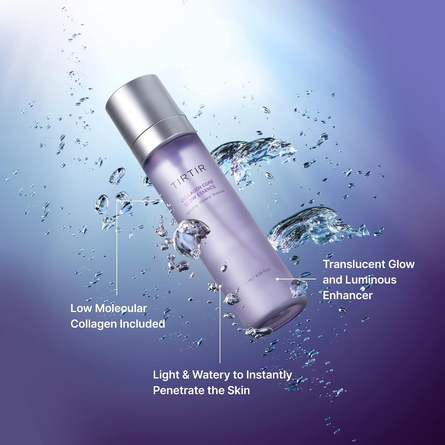 TIRTIR Collagen Core Glow Essence 120ml - Image 3