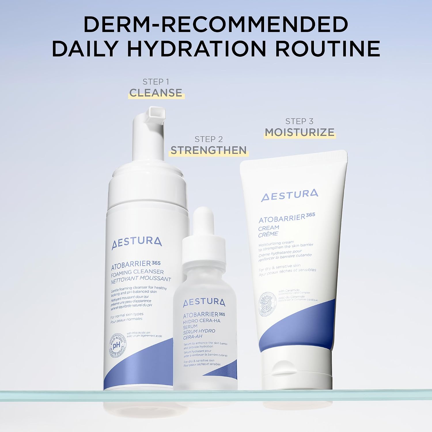 AESTURA Atobarrier 365 Gentle Foaming Cleanser 150ml - Image 6