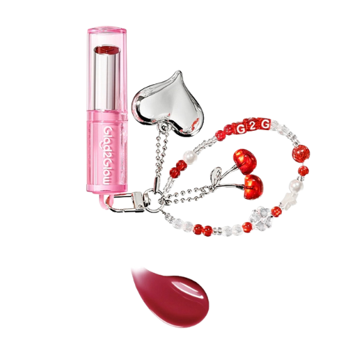 GLAD2GLOW Glowy Tint 3 In 1 Lip Balm #02 Cherry Fizz