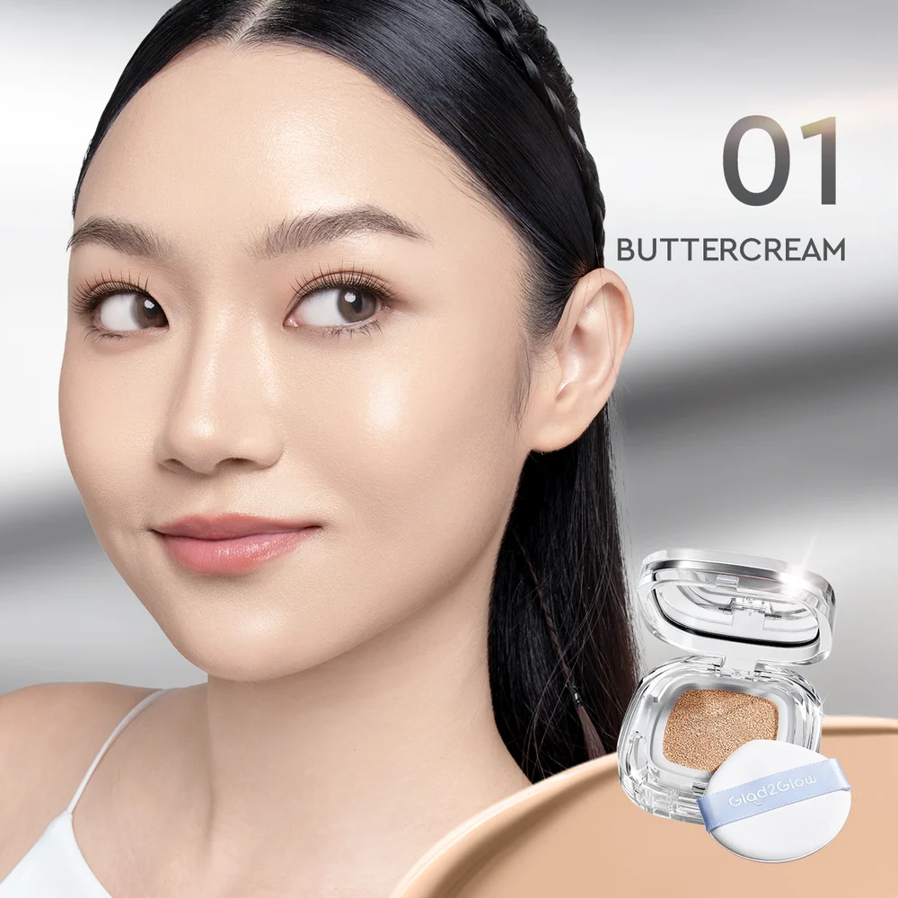 Perfect Cover Glow Cushion (Silver) #01 Buttercream - Image 2