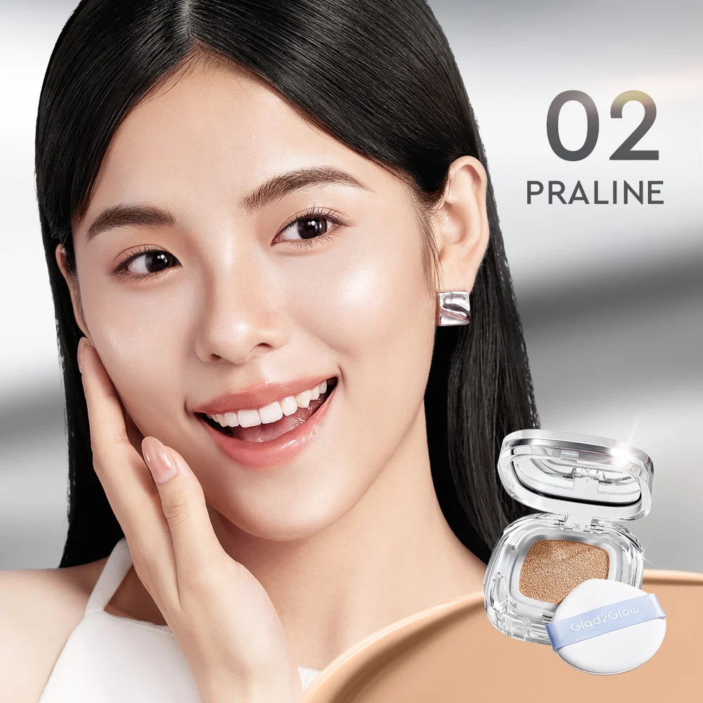 Perfect Cover Glow Cushion (Silver) #02 Praline - Image 2