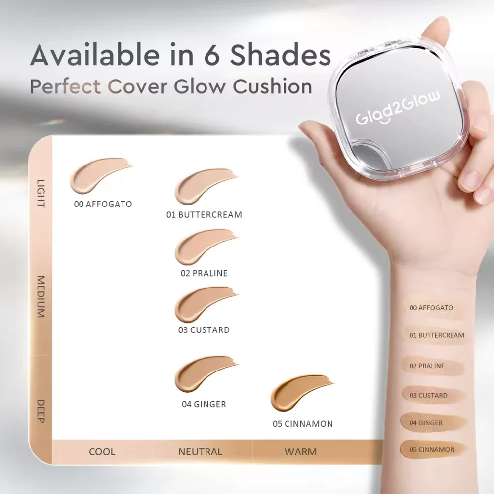 Perfect Cover Glow Cushion (Silver) #02 Praline - Image 3