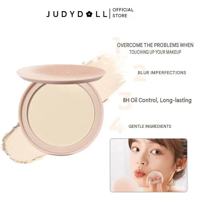 JUDYDOLL Soft & Velvet Matte Powder Foundation #01 Fair - Image 2