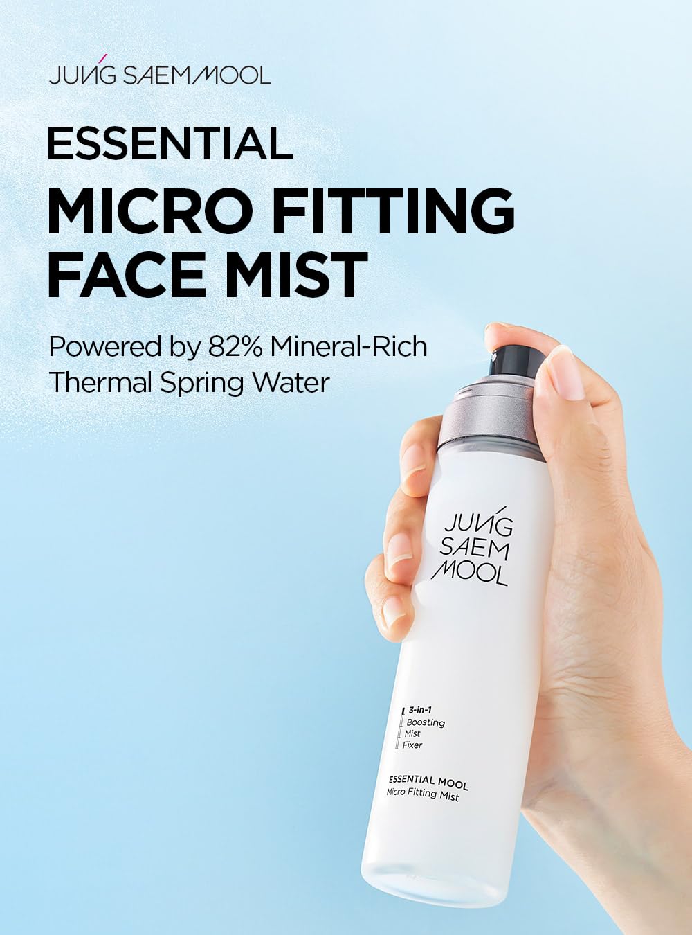 JUNG SAEM MOOL Essential Mool Micro Fitting Mist 120ml - Image 3