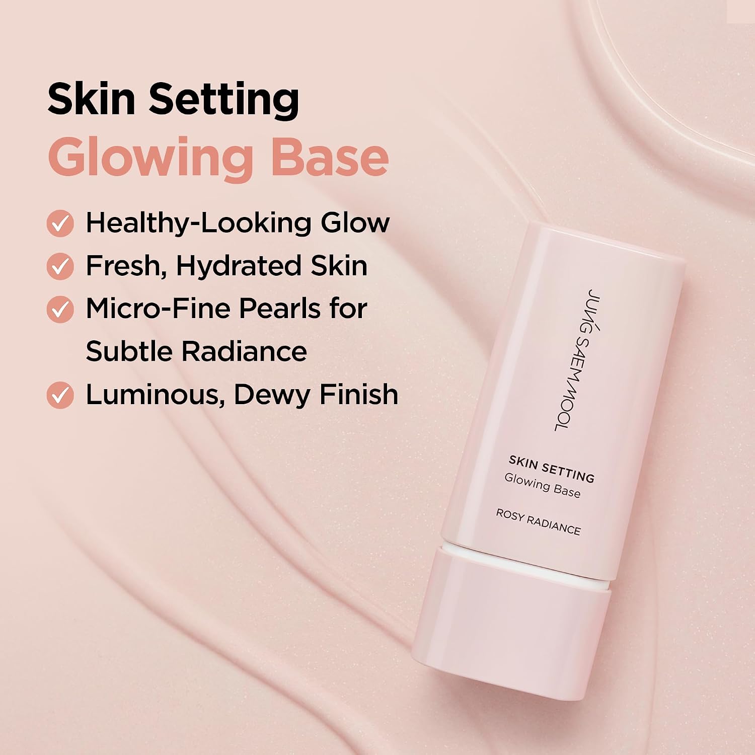 JUNG SAEM MOOL Skin Setting Glowing Base Rosy Radiance 40ml - Image 2