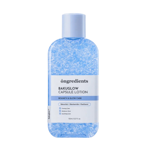 ONGREDIENTS Bakuglow Capsule Lotion 150ml