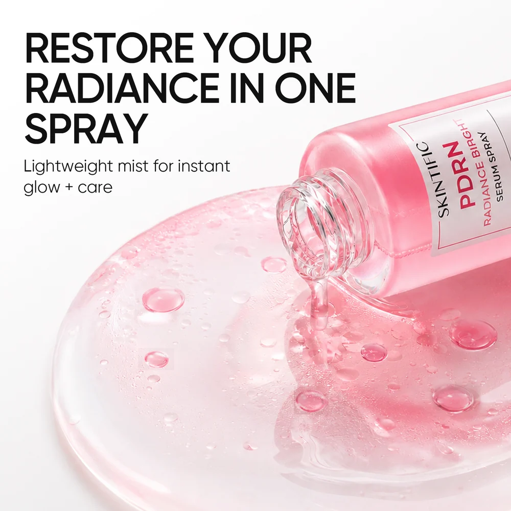 SKINTIFIC PDRN Radiance Bright Serum Spray 100ml - Image 6