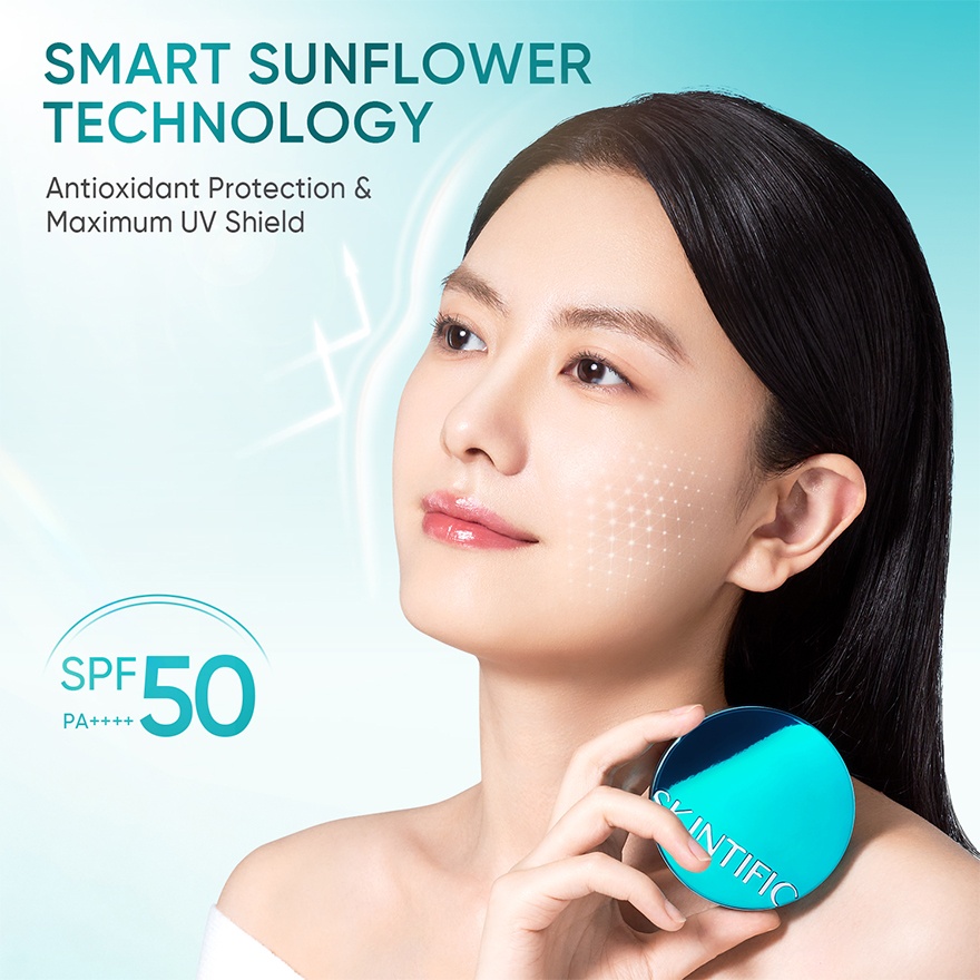 SKINTIFIC Perfect Stay Serum Matte Cushion Foundation #3NC Petal - Image 4