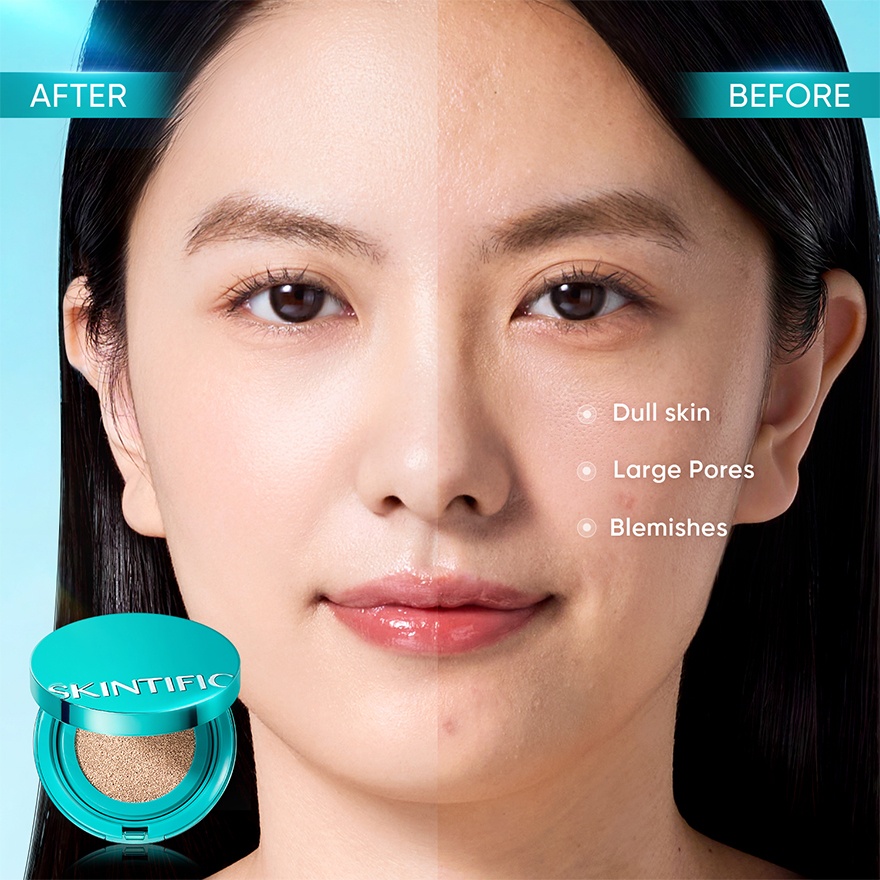 SKINTIFIC Perfect Stay Serum Matte Cushion Foundation #3NC Petal - Image 5