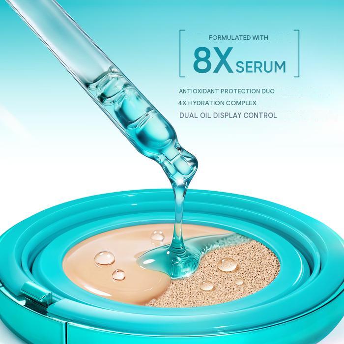 SKINTIFIC Perfect Stay Serum Matte Cushion Foundation #3NC Petal - Image 6