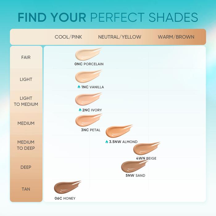 SKINTIFIC Perfect Stay Serum Matte Cushion Foundation #3NC Petal - Image 8