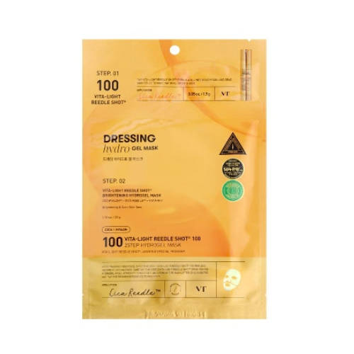 VT Vita-Light Reedle Shot 100 2-Step Hydrogel Mask [1ea]