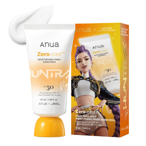 ANUA KDH Zero-Cast Moisturizing Finish Sunscreen 50ml