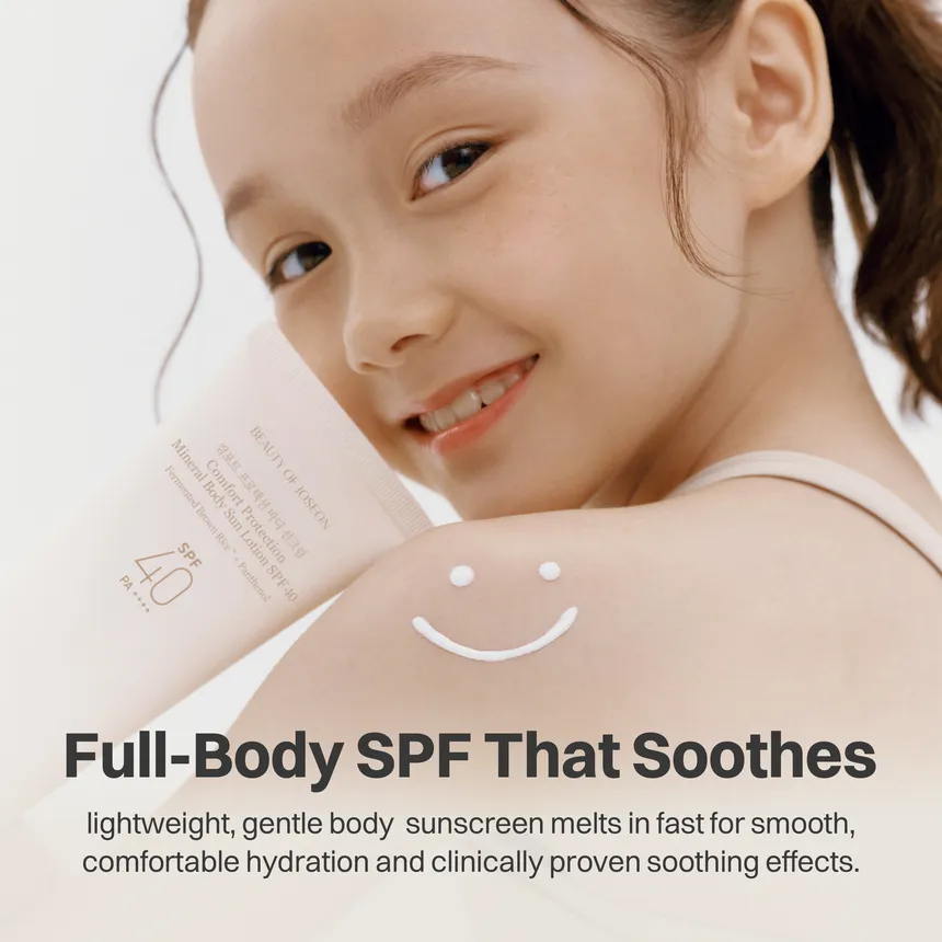 BEAUTY OF JOSEON Comfort Protection Mineral Body Sun Lotion Spf40 PA++++ 150ml - Image 3