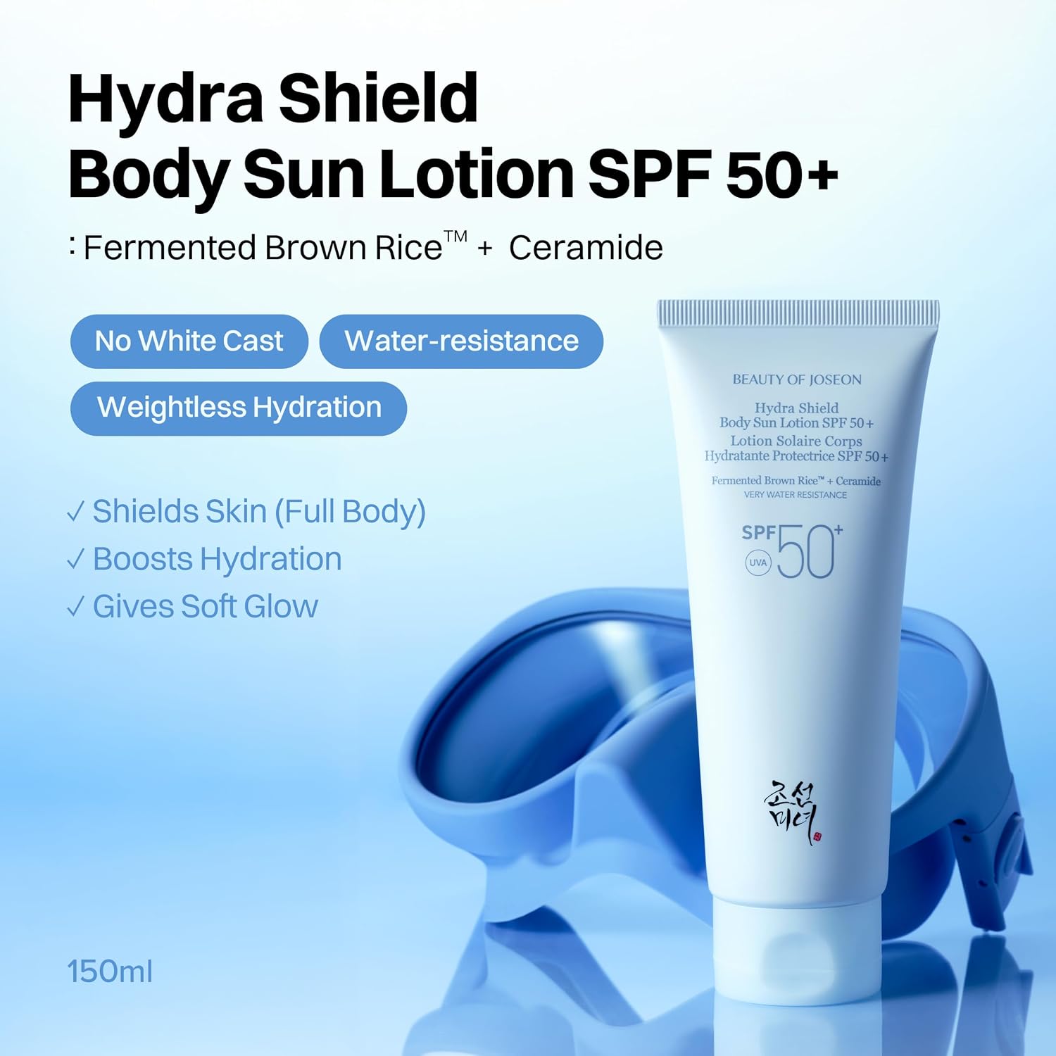BEAUTY OF JOSEON Hydra Shield Body Sun Lotion Spf50+ 150ml - Image 2