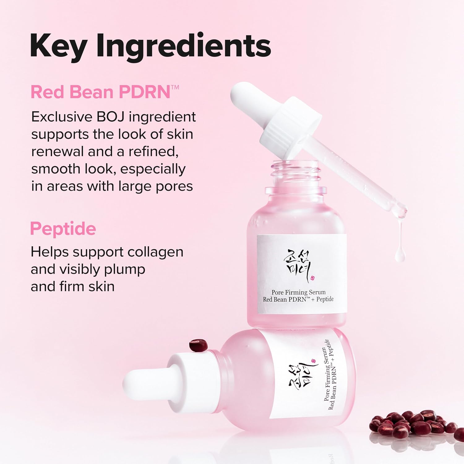 BEAUTY OF JOSEON Pore Firming Serum Red Bean PDRN + Peptide 30ml - Image 5