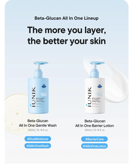 IUNIK Beta-Glucan All in One Gentle Wash 300ml - Image 11