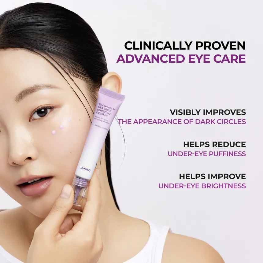 JUMISO Niacinamide 5+ Dark Circle Correcting Eye Cream 15ml - Image 4
