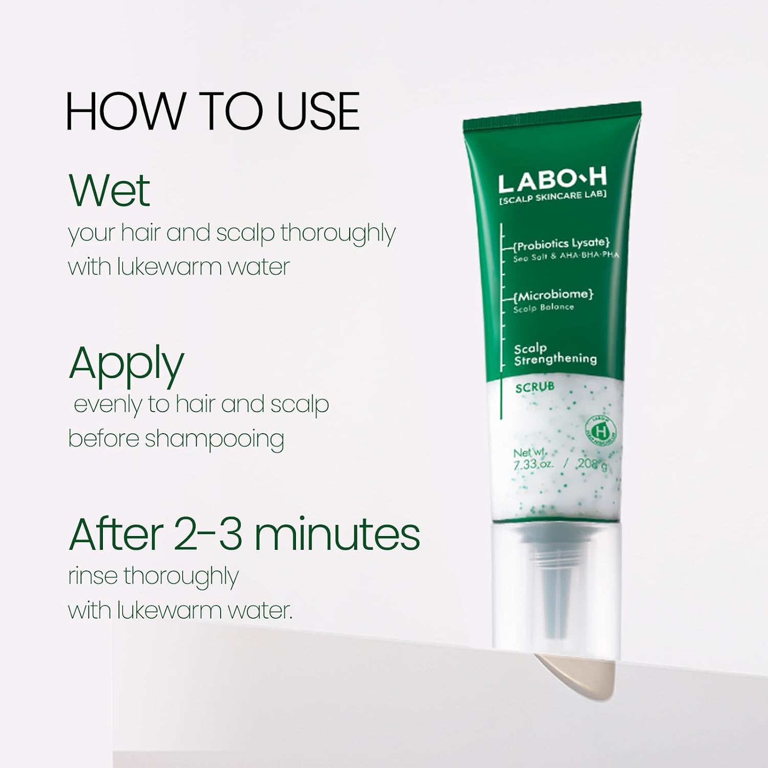LABO-H Scalp Strengthening Scalp Scaler 208g - Image 4