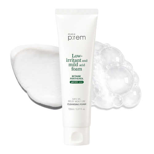 MAKE P:REM Safe Me Relief Moisture Cleansing Foam 150ml