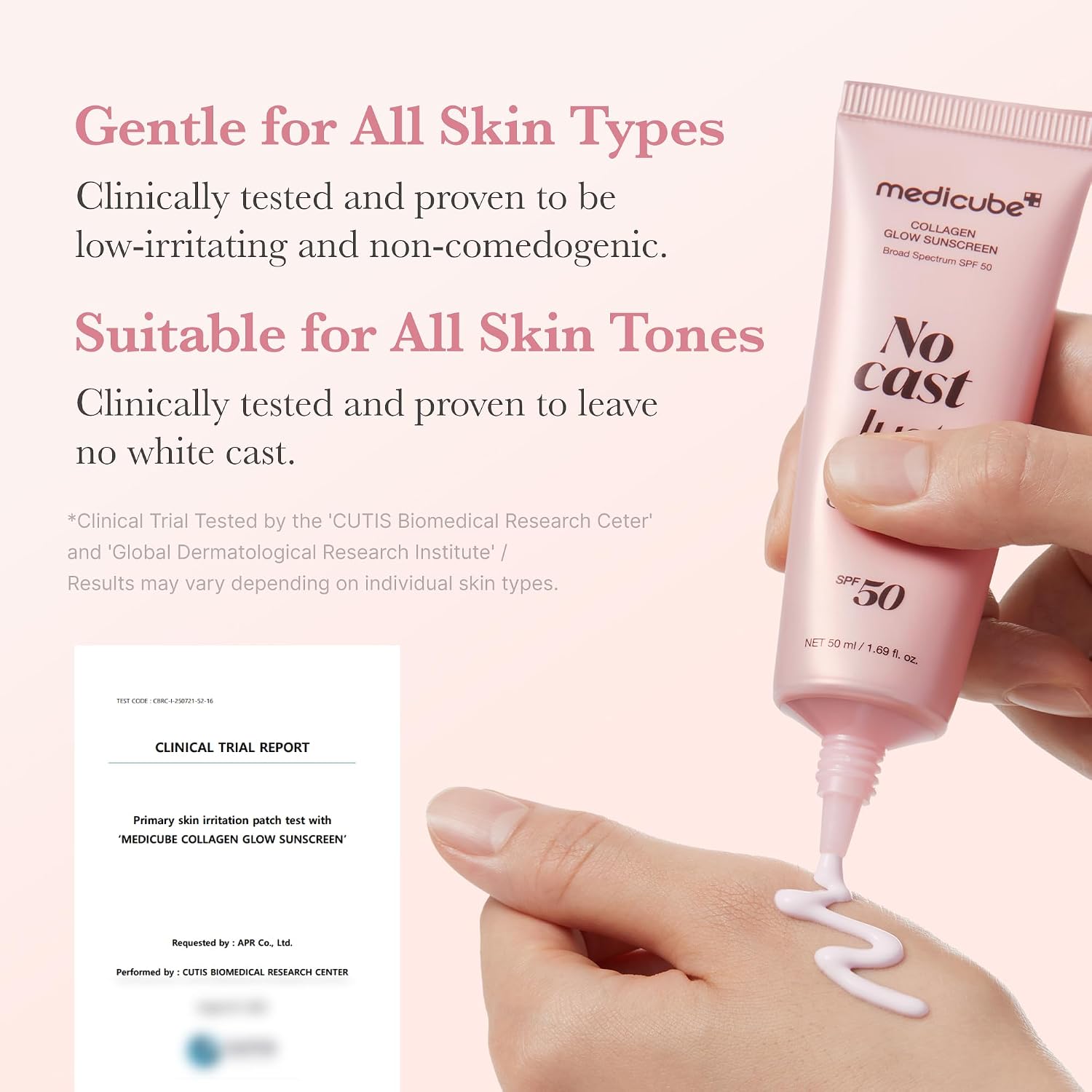 MEDICUBE Collagen Glow Sunscreen 50ml - Image 6