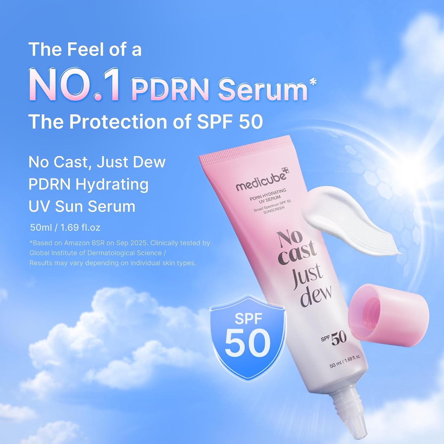 MEDICUBE PDRN Hydrating UV Serum 50ml - Image 2