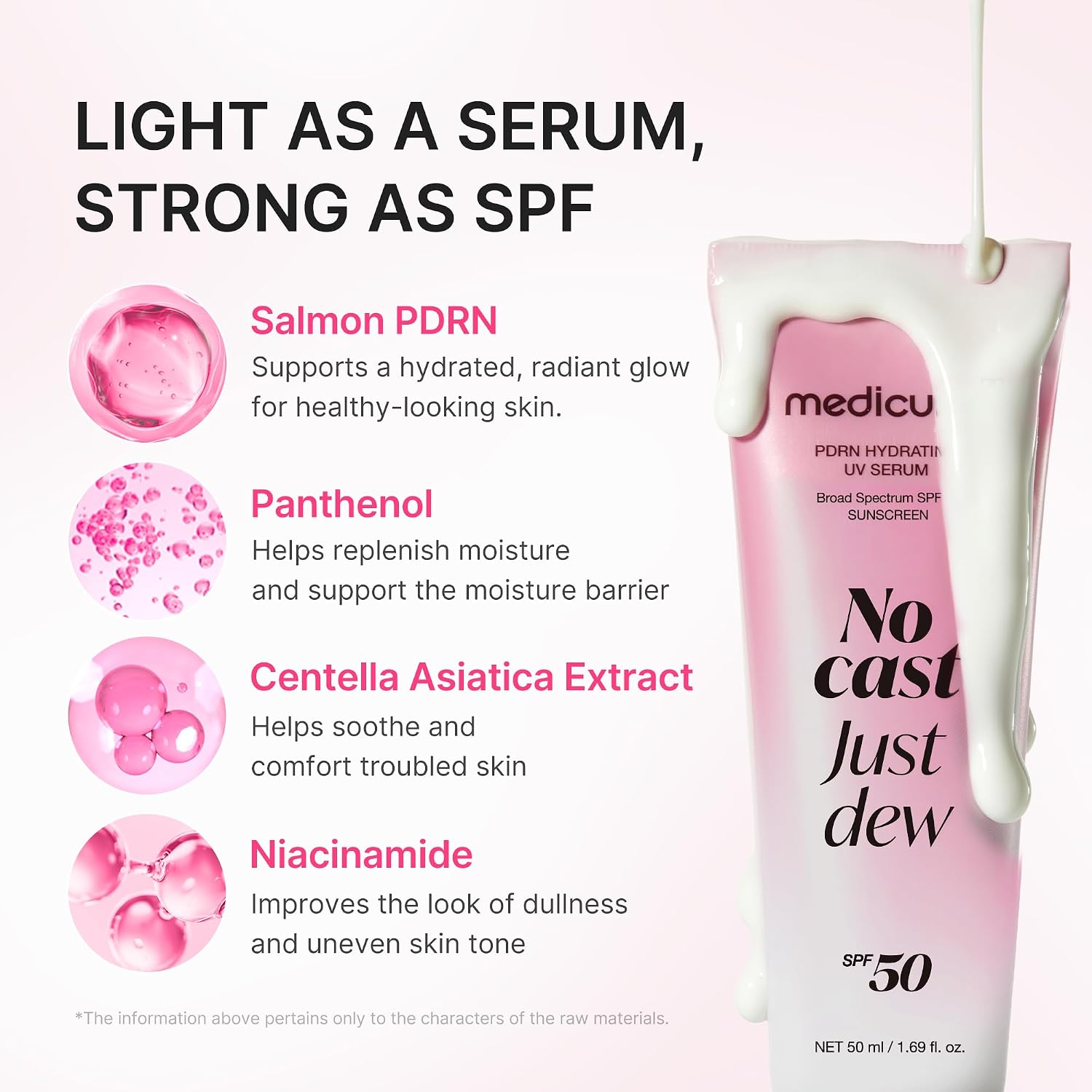 MEDICUBE PDRN Hydrating UV Serum 50ml - Image 3