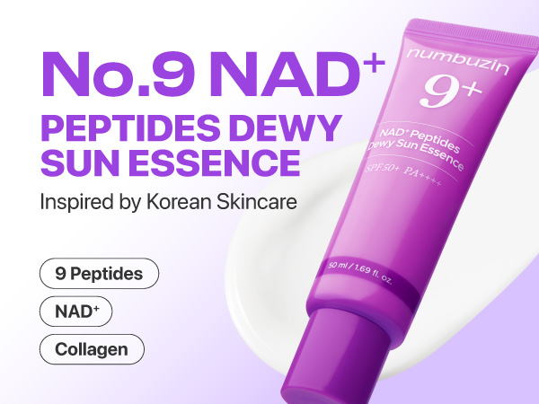 NUMBUZIN No.9 NAD+ Peptides Dewy Sun Essence 50ml - Image 2